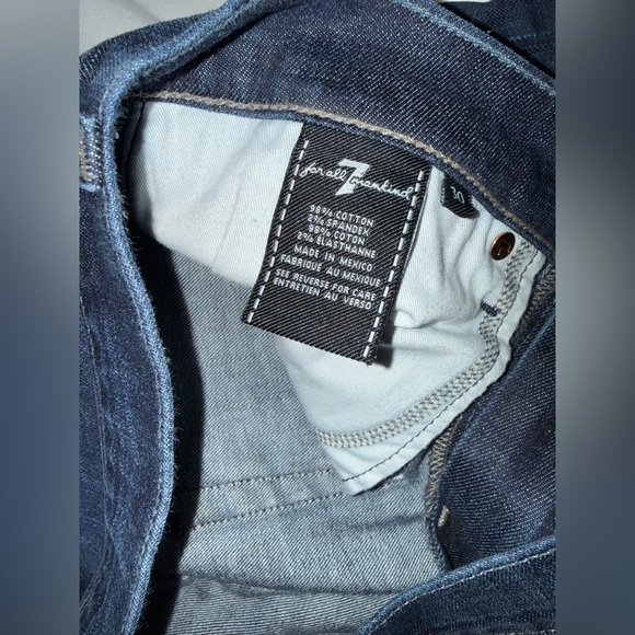 7 for all mankind Dark Blue Jeans. Brett bootcut size 30 - Picture 3 of 4